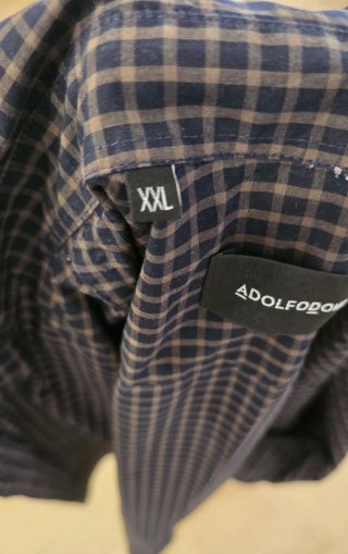 Camisa Adolfo Domínguez cuadros XXL