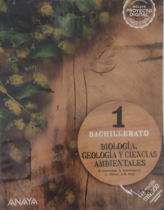 Libro Biología 1 Bachillerato Anaya