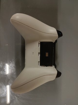Controller Xbox Bianco+base di ricarica+2 batterie