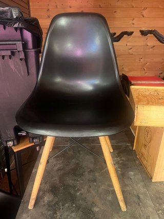 Silla Negra Diseño Nórdico
