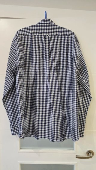 Camisa cuadros azules Emidio Tucci Talla 5 / XXL
