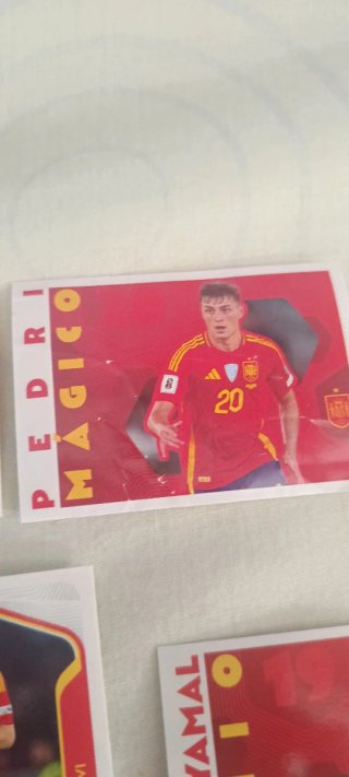 Lote 10 cromos Mundial 2026