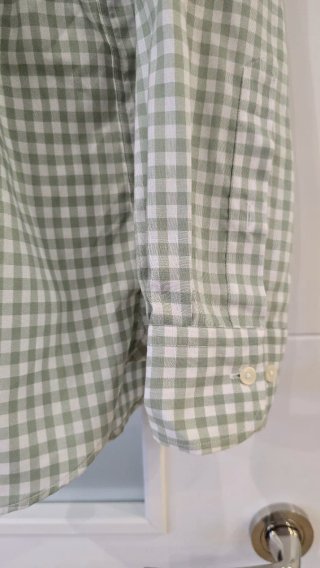 Camisa cuadros verde Emidio Tucci Talla 5/XXL