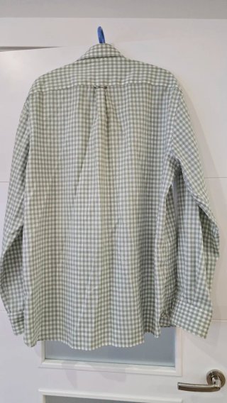 Camisa cuadros verde Emidio Tucci Talla 5/XXL