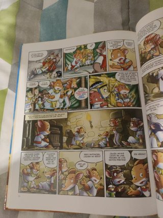 El secreto de la esfinge Cómic Geronimo Stilton 3