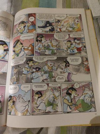 El secreto de la esfinge Cómic Geronimo Stilton 3