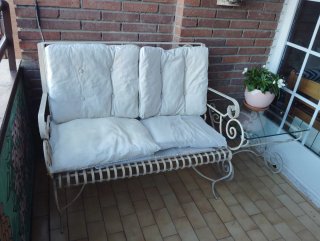 Conjunto Forja: Sillón y Mesa Terraza