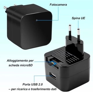 Mini Telecamera Spia Adattatore USB
