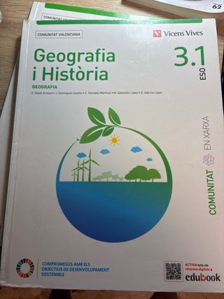 Geografia i Història, 3 ESO, Comunitat Valencia...