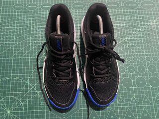 Zapatillas ASICS pádel/tenis negras y azules