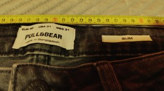Pantalón corto vaquero negro Pull&Bear
