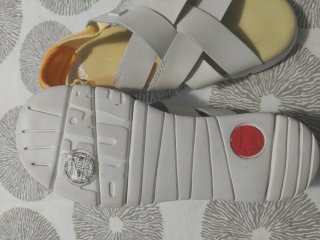 Sandalias Camper Blancas y Amarillas