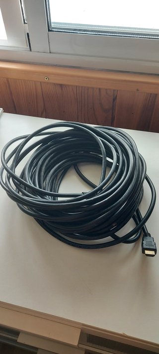 Cable HDMI 15-20m Negro