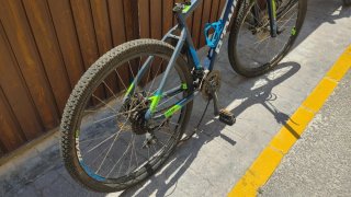 Bicicleta de Montaña Naranja
