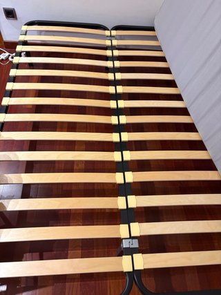 Cama doble IKEA 6 patas (PACK CAMA COMPLETA)