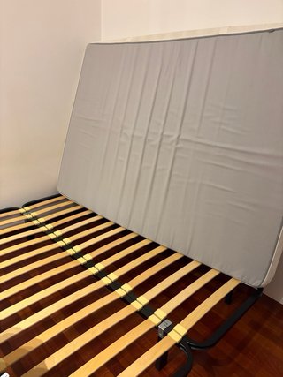 Cama doble IKEA 6 patas (PACK CAMA COMPLETA)