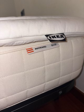 Cama doble IKEA 6 patas (PACK CAMA COMPLETA)