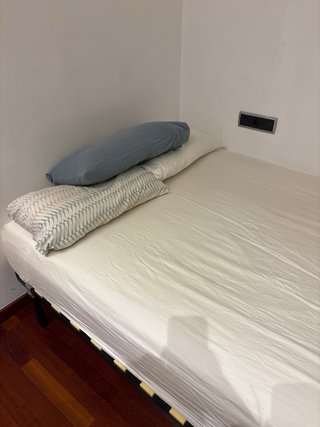 Cama doble IKEA 6 patas (PACK CAMA COMPLETA)