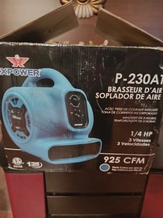 XPOWER P-230AT Soffiatore Aria 925 CFM