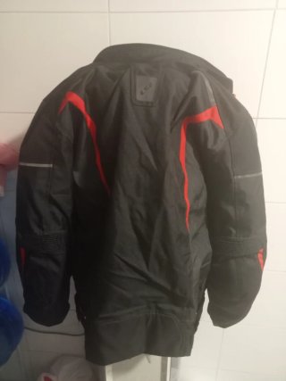 Chaqueta LS2 Negra y Roja