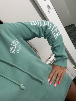 Sudadera Hollister Verde