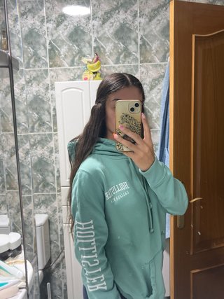 Sudadera Hollister Verde