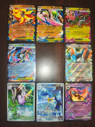 Cartas Pokémon colección caos creciente