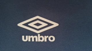 Umbro Football Jersey Vintage Long Sleeve Blue M
