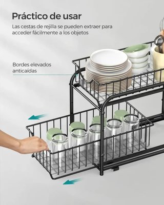 Organizador cocina 2 niveles SONGMICS KCS017B01
