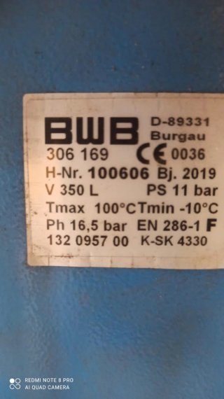 Compresor BOGE C10 LDR + Depósito 350L