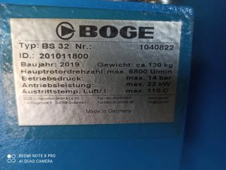 Compresor BOGE C10 LDR + Depósito 350L