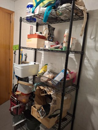 Estantería metálica cocina multiusos