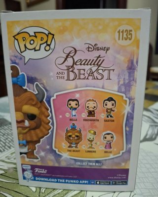 Funko Pop! Disney La Bella y la Bestia 1135