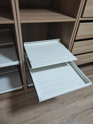4 Estantes Extraíbles Ikea Komplement 50cms