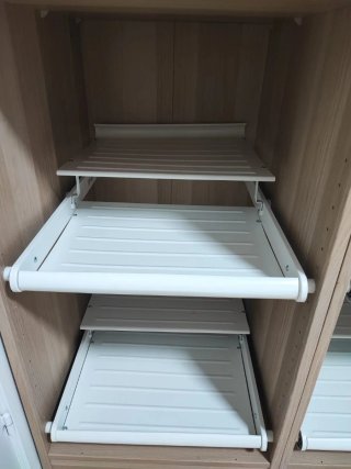 4 Estantes Extraíbles Ikea Komplement 50cms