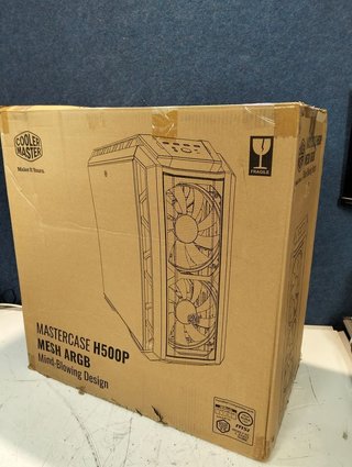 Caja PC Cooler Master MasterCase H500P Mesh ARGB Cristal Templado
