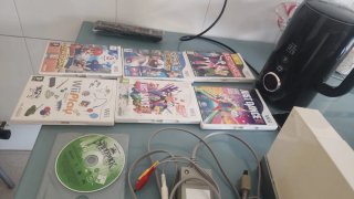 Consola Wii con juegos