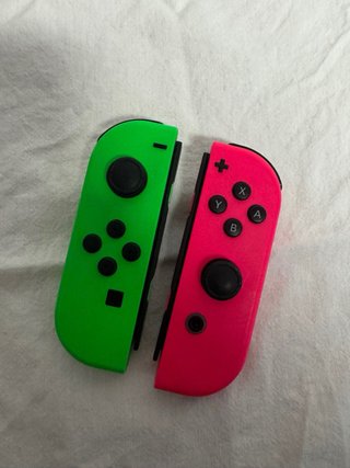 Joy-Con Originales Nintendo Switch Rosa y Verde