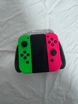 Joy-Con Originales Nintendo Switch Rosa y Verde