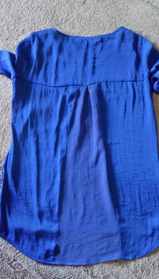Lote 2 camisas mujer azul y gris