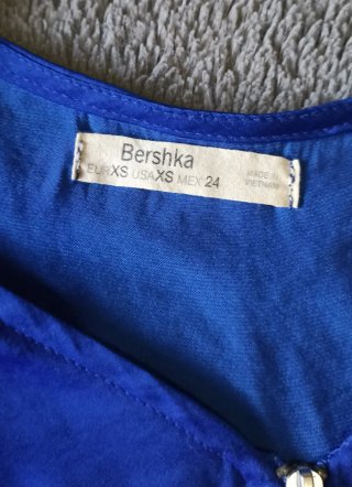 Lote 2 camisas mujer azul y gris