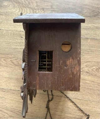Reloj de cuco/ cucu de madera tallada