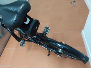 Bicicleta Plegable Btwin Tilt 720 Negra