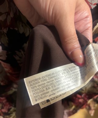 Vestido Massimo Dutti floral talla XL