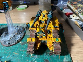 Warhammer 40k Puños Imperiales Pintados
