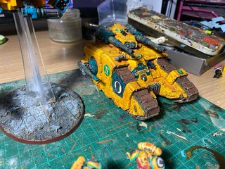 Warhammer 40k Puños Imperiales Pintados