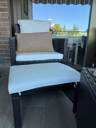 Conjunto Terraza Ratán Giantex 5 Piezas