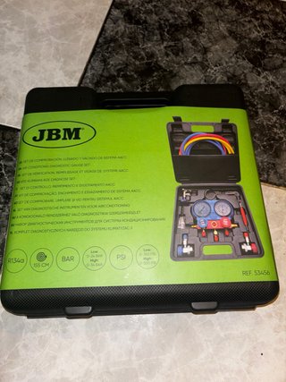 Kit Manómetros Carga A/A Coche JBM
