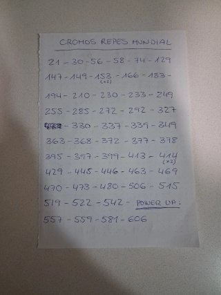 Cromos Adrenalyn XL Mundial 2026 Repetidos