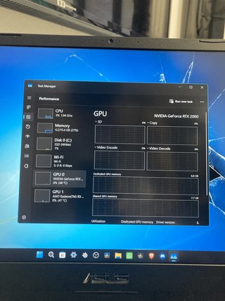 Portátil ASUS TUF Gaming RTX 2060 Ryzen 7 16GB RAM